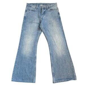 G-Star Raw Men's Bootcut Flare Jeans Light Wash W33 Cropped
